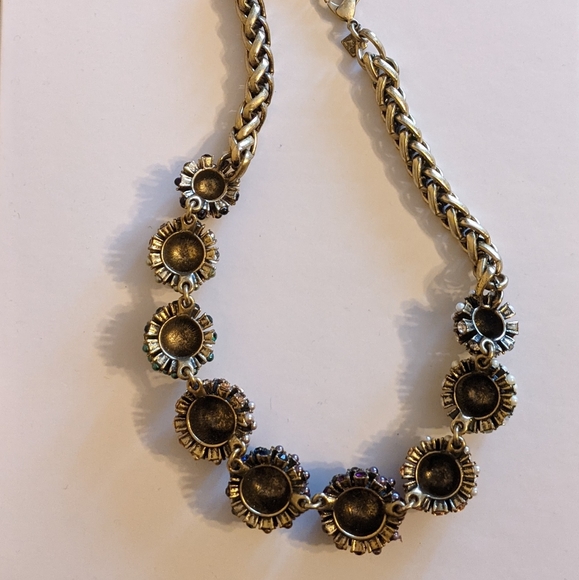Banana Republic Rhinestone Statement Necklace - Picture 7 of 8